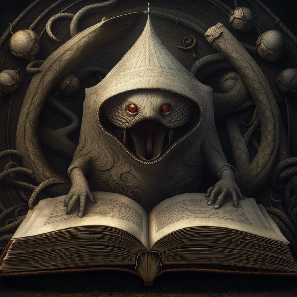 Book of Secret Wonders in Digital Art Style