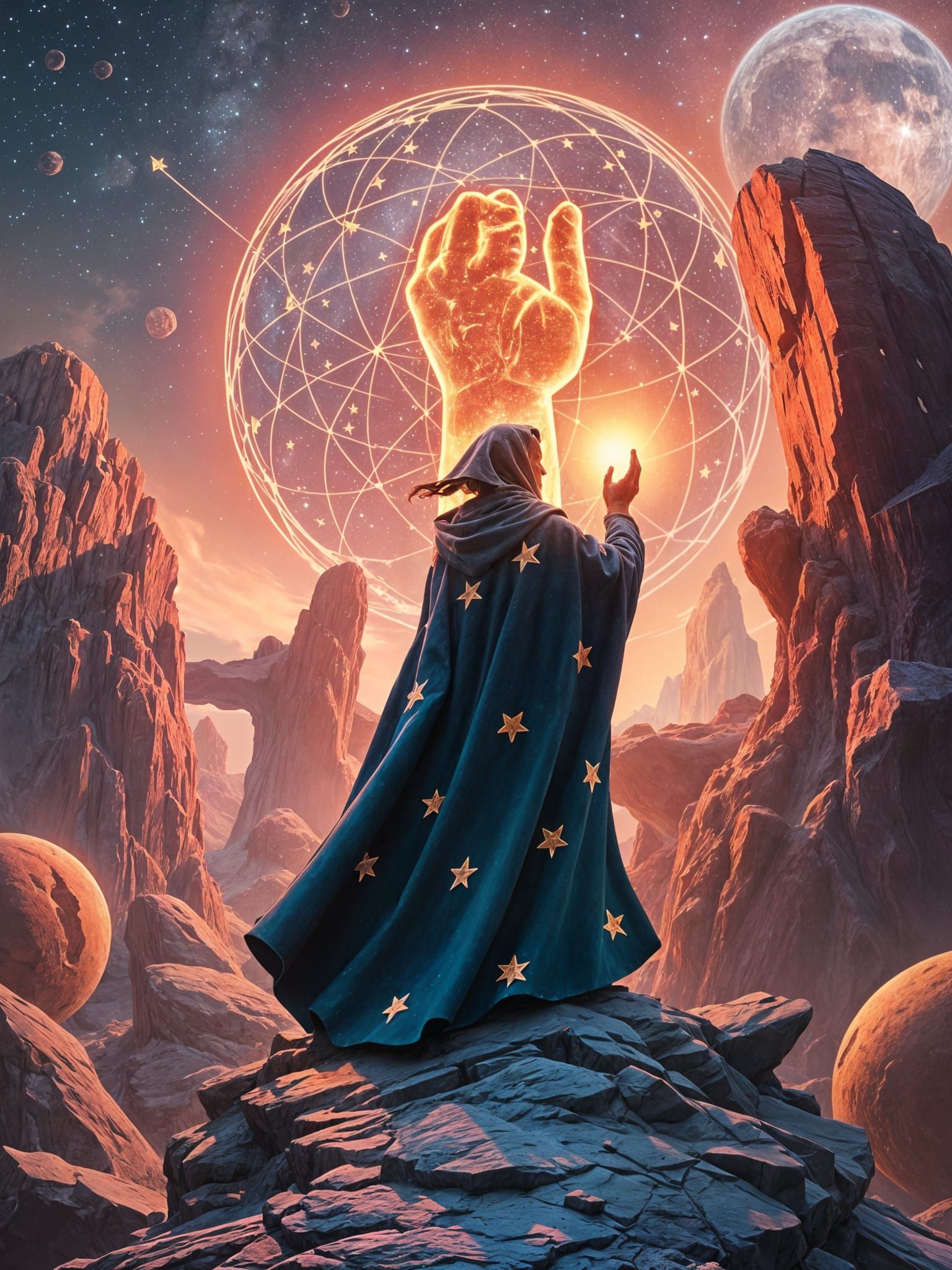 Celestial Sculptor Creates Constellations from Asteroids