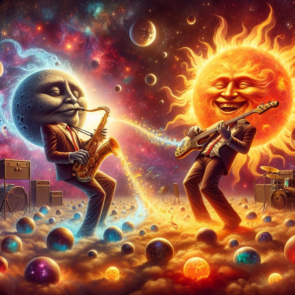 The sun and the moon Jazz showdown!!