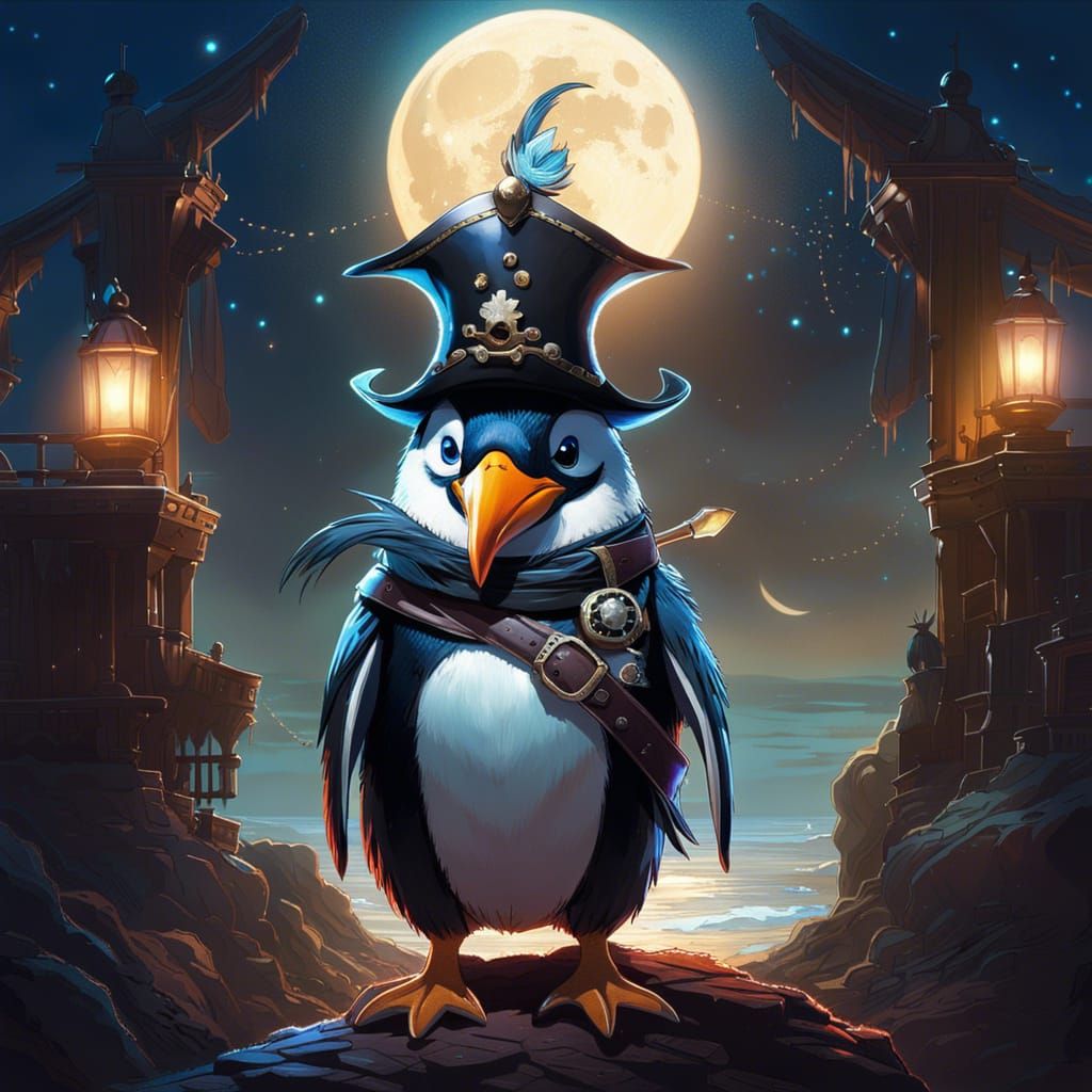 The Angry Penguin Pirate