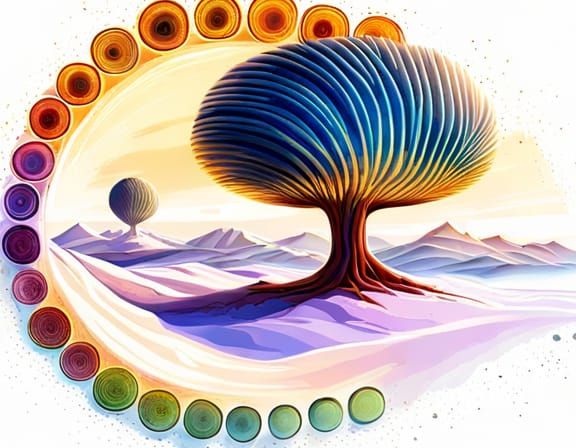 Echidna's Harmonious Journey Through Wonders and Chakras