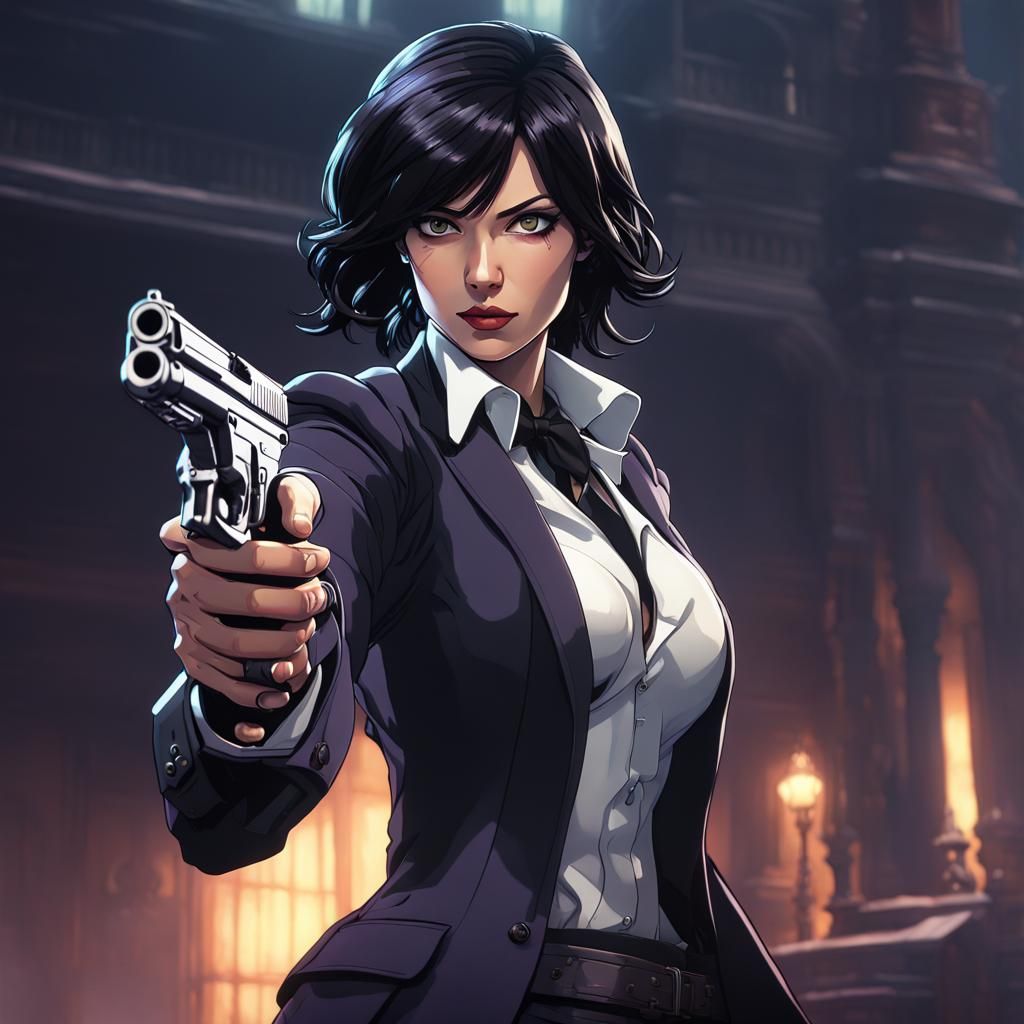 Roberta from Black Lagoon: Dark Fantasy Masterpiece