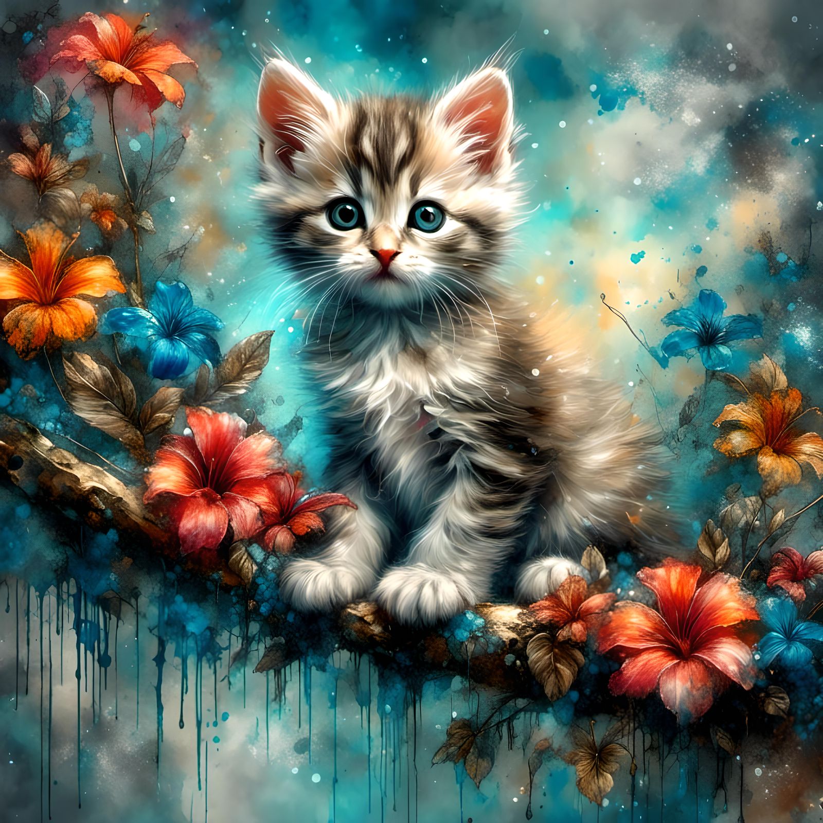 Silver mackerel tabby