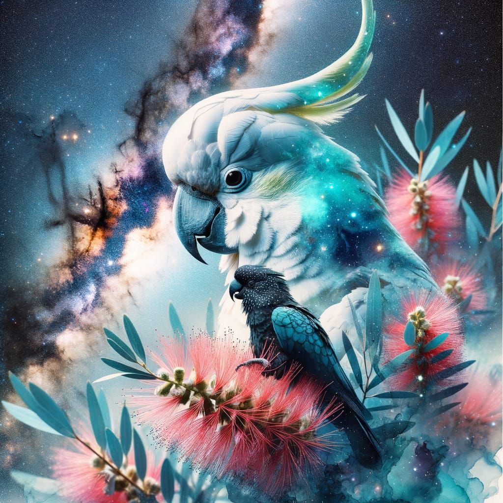 Sulphur crested cockatoo