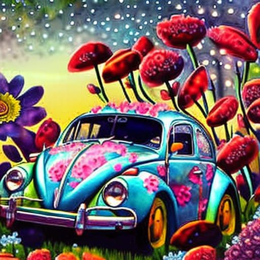 Flower Beetle Car