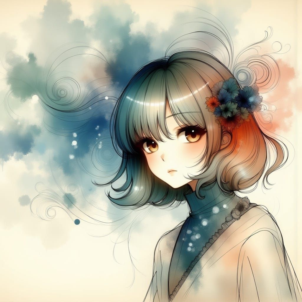 AI Generated Image Based on Fluxwash LoRA