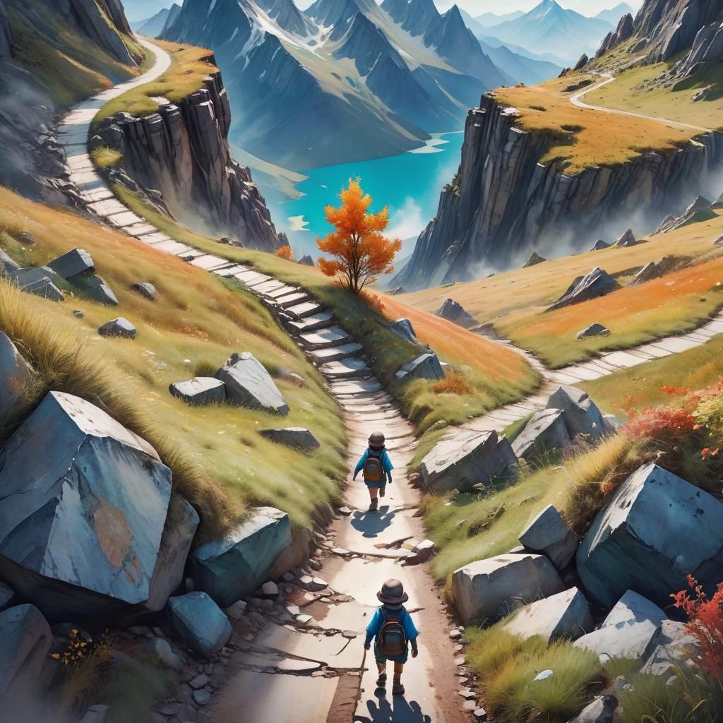 The beautiful path of life