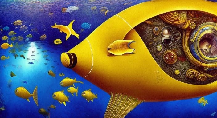 This submarines smells like fish