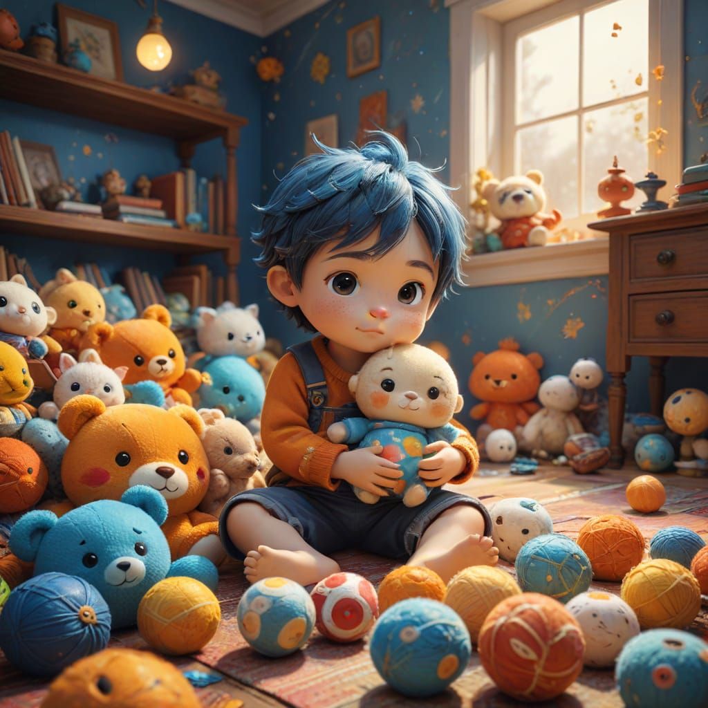 Charming Chibi Moment of Brotherly Love