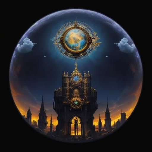 Spell Globe Dark Fire