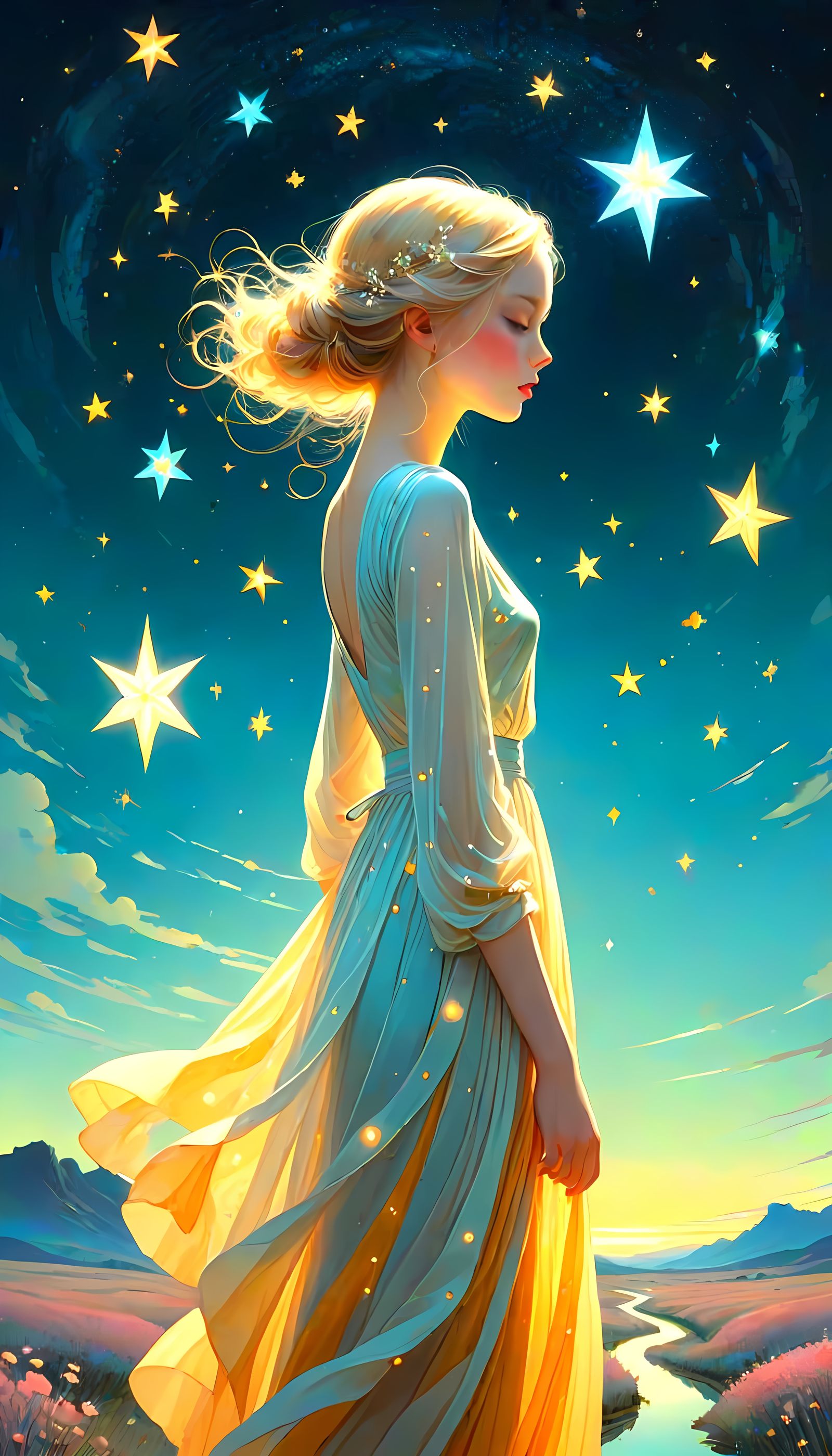 Endless Roads: A Star Gatherer's Journey