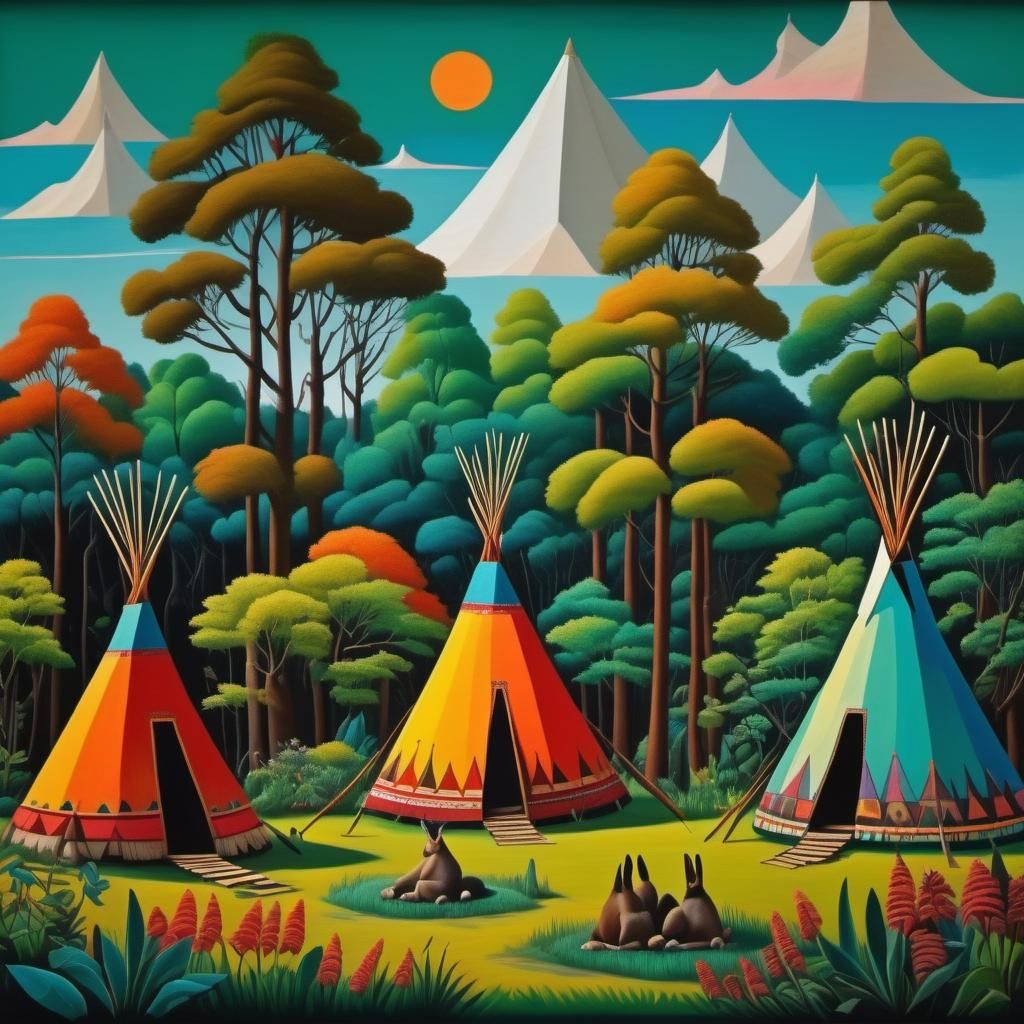 Native American Camp