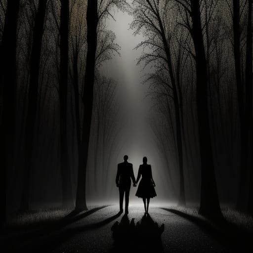 Dark Surrealism in Willow Creek: A Film Noir Vision