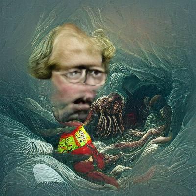 Boxer's Knockout in Horror Style