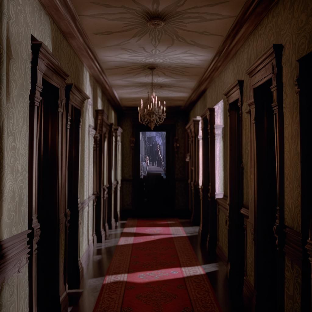 Haunted Mansion: A Dark Fantasy Hallway