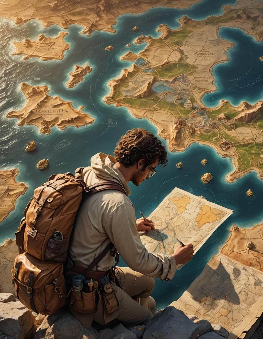 Teenage Archaeologist Discovers Atlantis Map