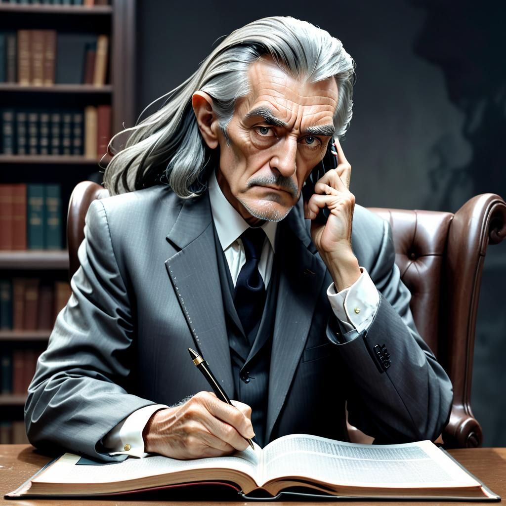 Gaunt Scholar with Ooze