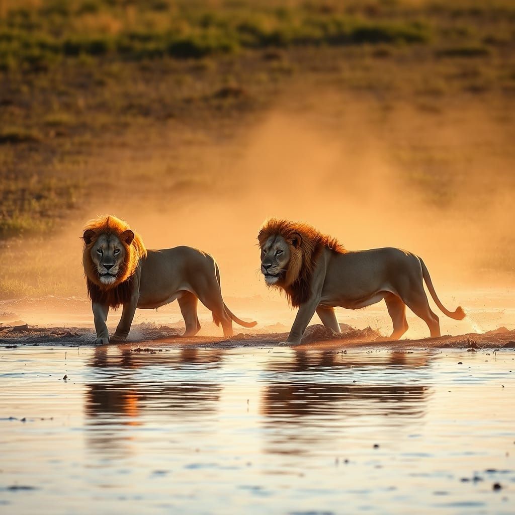 Okavango Delta Lions
