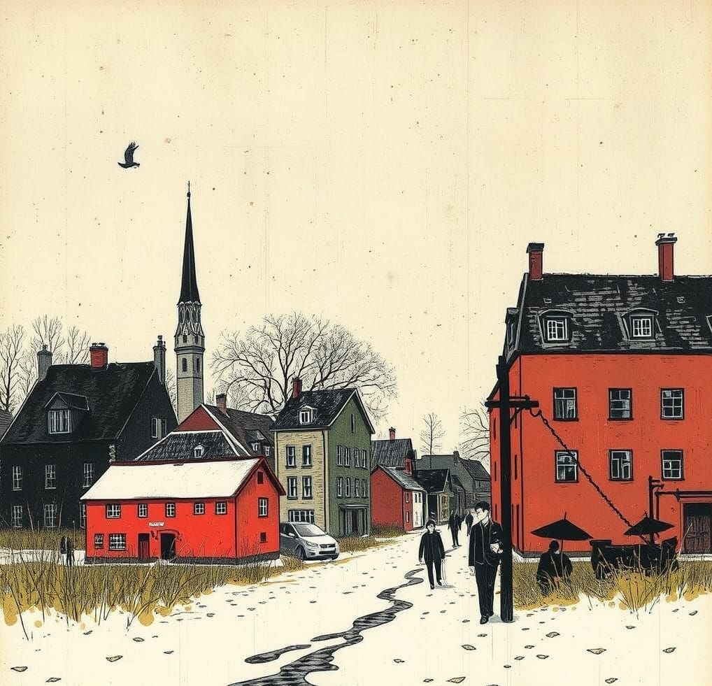 Cyberpunk Street Art in Neon Colors