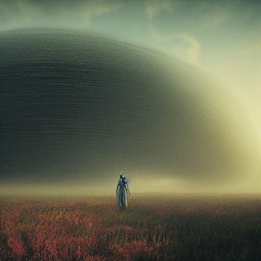 Mystical Miklourmi Soars on Cyberpunk Throne