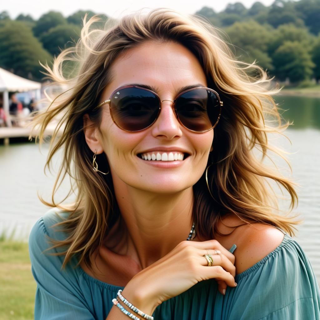 Portrait of a Free-Spirited Woman