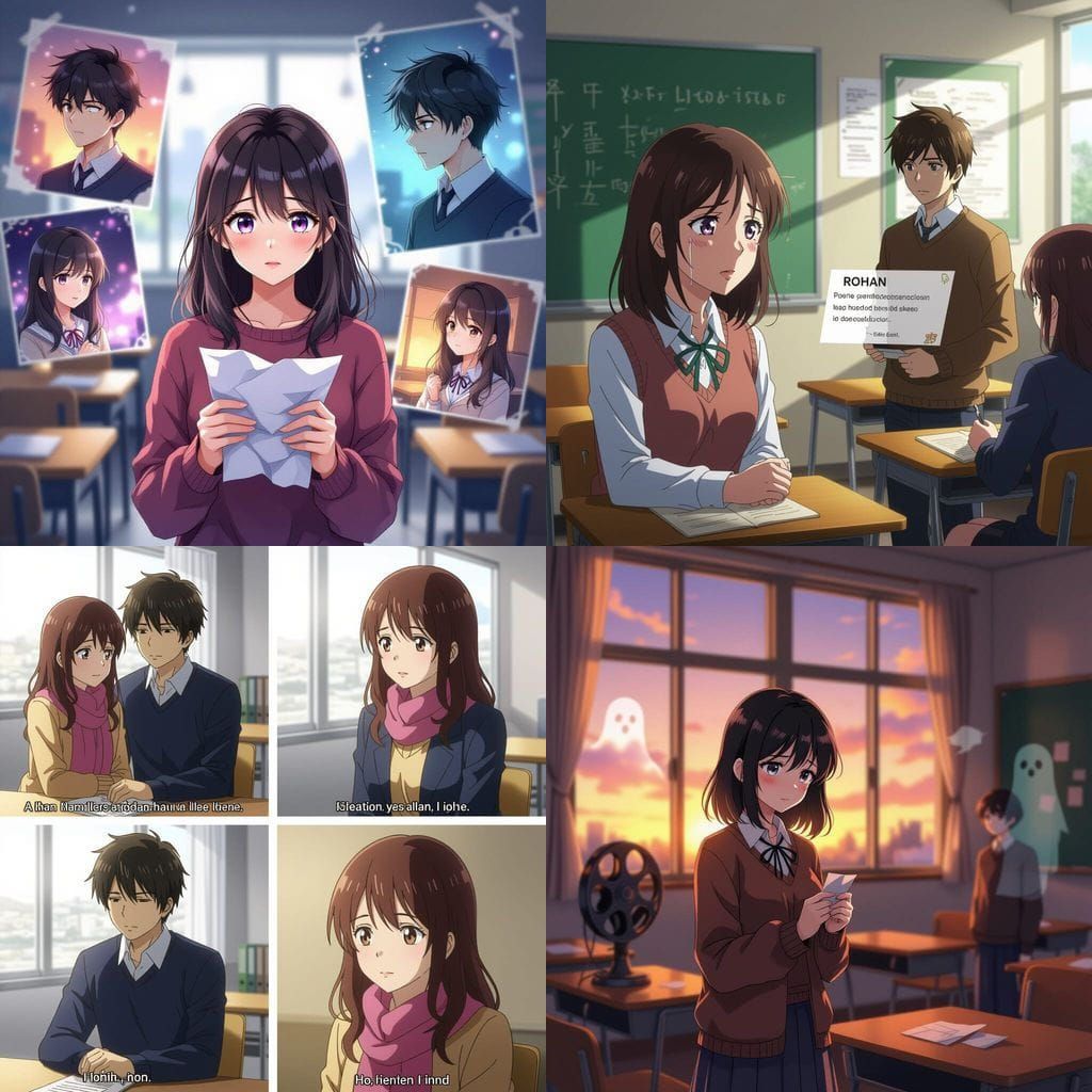 Anime Key Visual: A Heartbreaking Memory of Lost Love