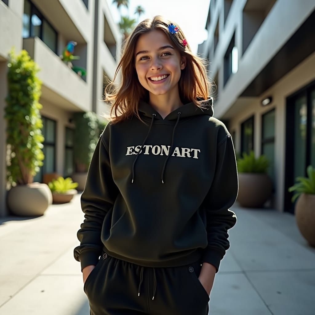 Teenage Girl in Jungle, Gustave Doré Style