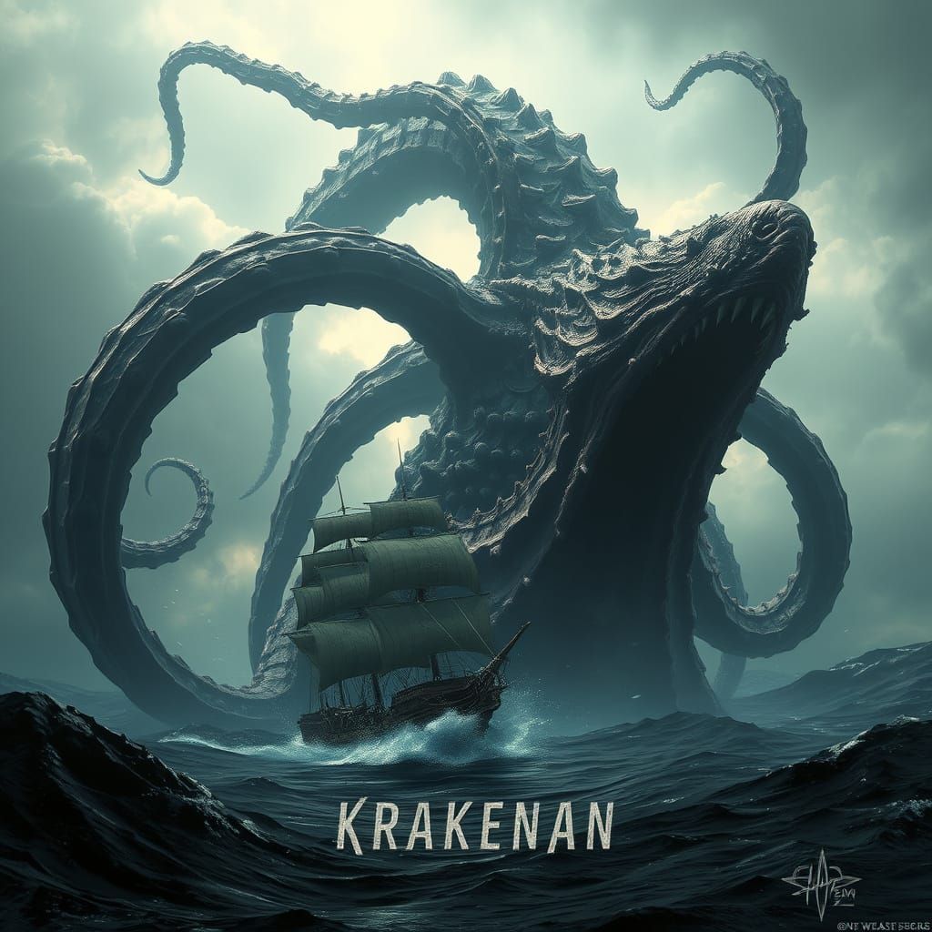 Gigantic Sea Monster Rises from the Depths