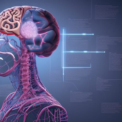 Artificial Intelligence Cerebra: Detailed Matte Painting