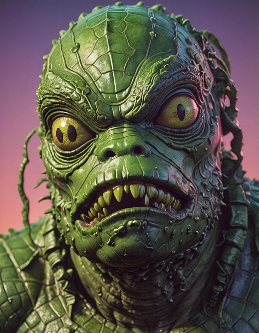 Creature from the black lagoon