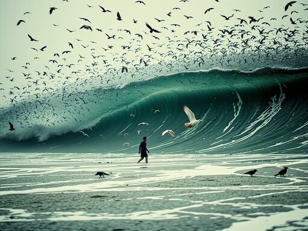 Raven Wave: A Surreal Emotional Journey