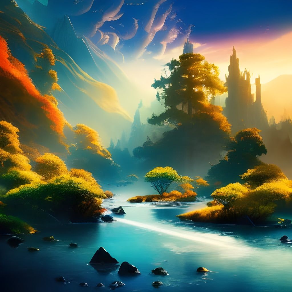 Borderlands Inspired Landscape in Gouache and Oil