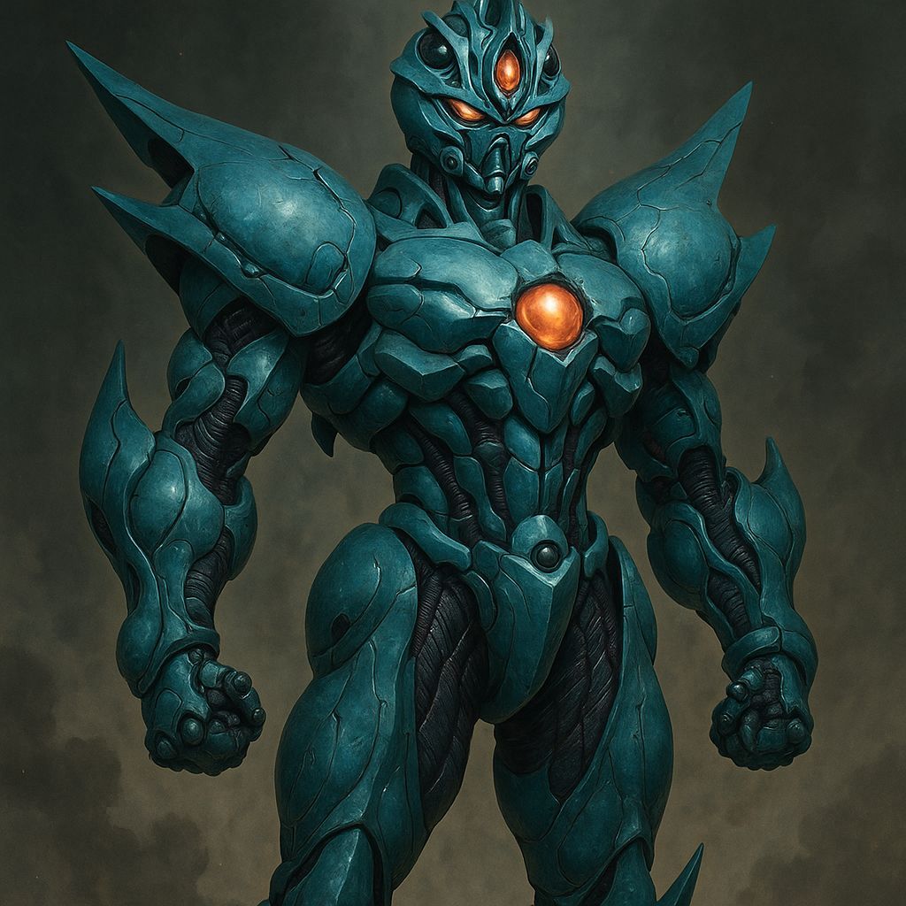 Gigantic Guyver: AI Interpretation