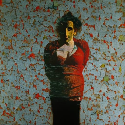 Dreamy Monster Portrait in Pop Art Style