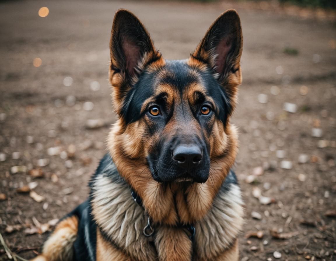 German Shepherd Portrait: Professional Photography