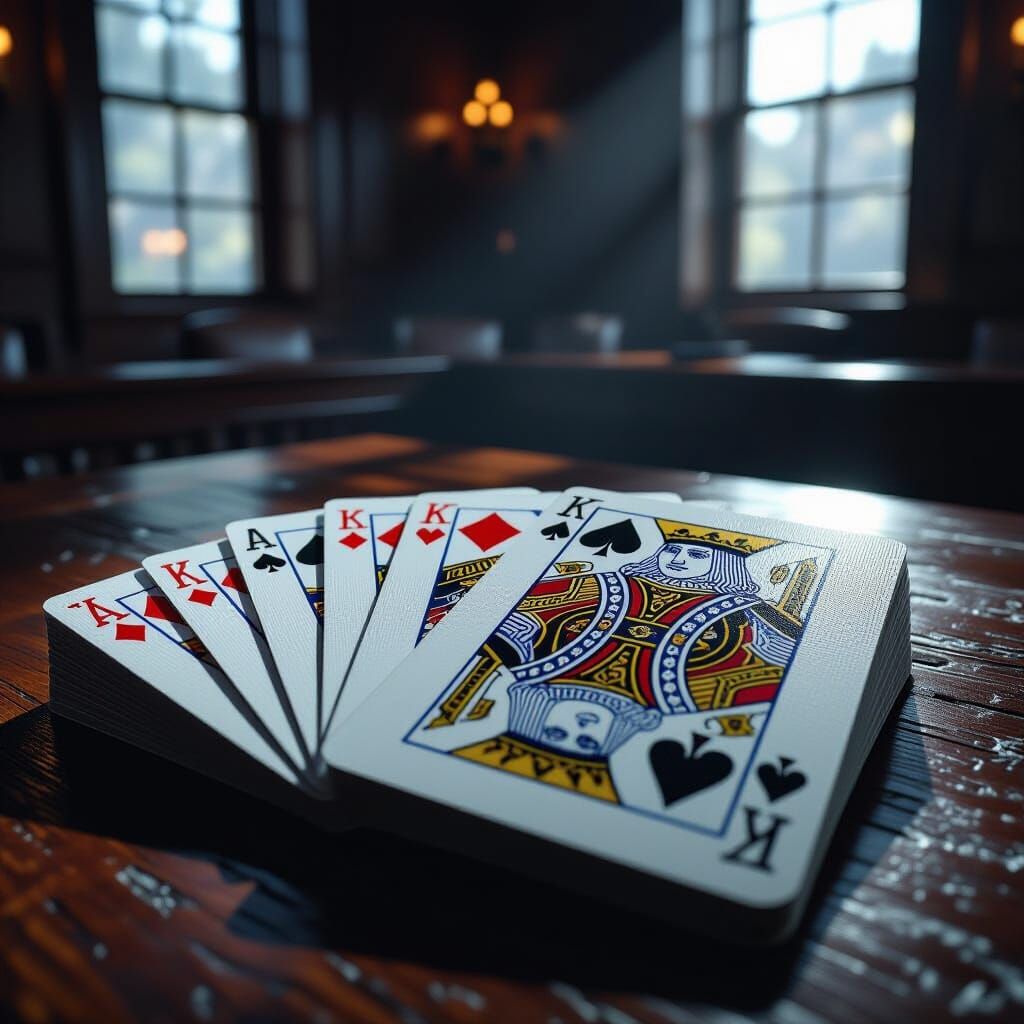 Playing Cards On Trial In Moody Courtroom