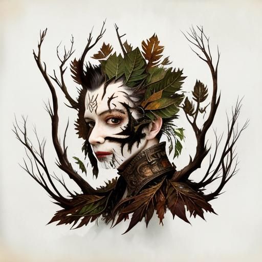 Steampunk Creature Double Exposure Photograph