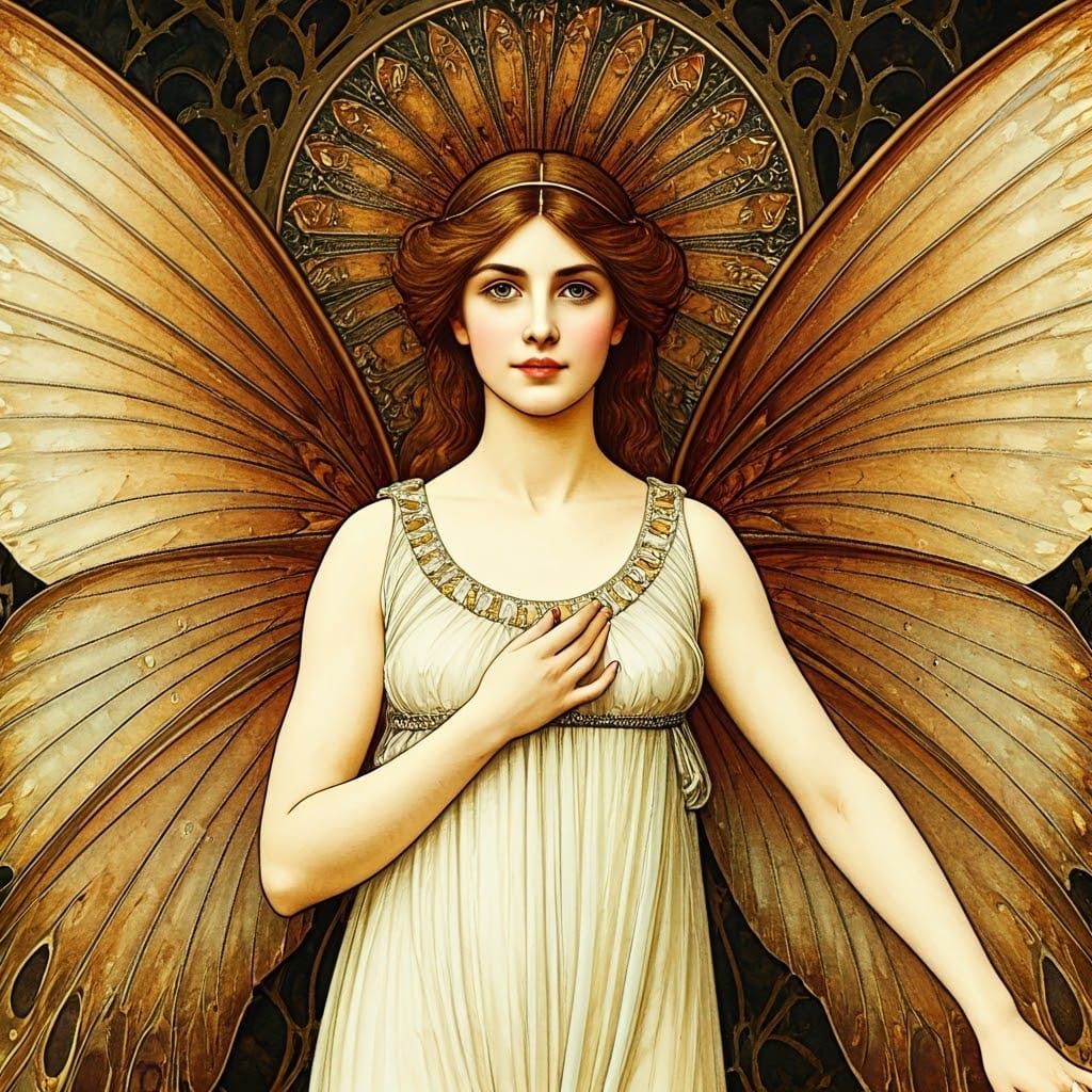 Pre-Raphaelite Fairy