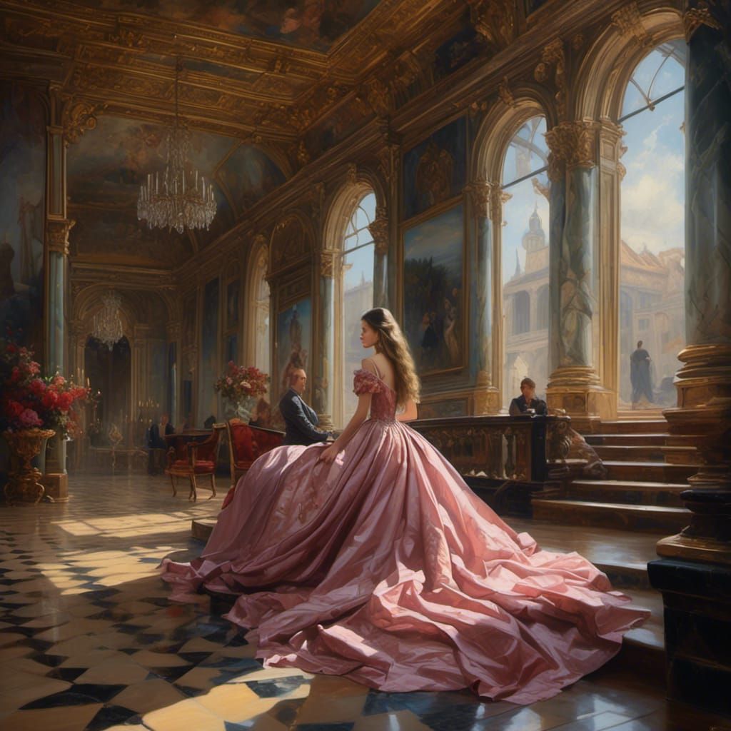 Princess and Knight Wedding: Epic Digital Painting