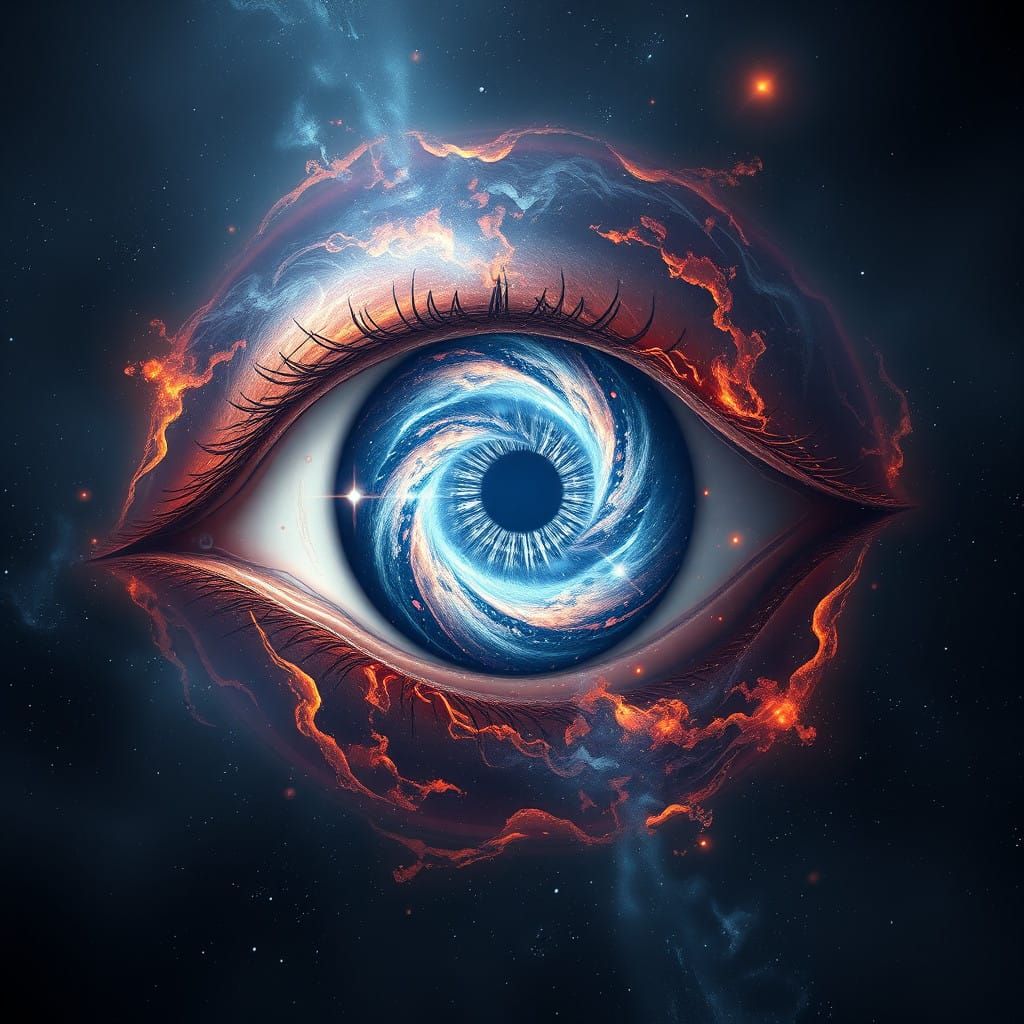 Epic Cinematic Eye of the Cosmos