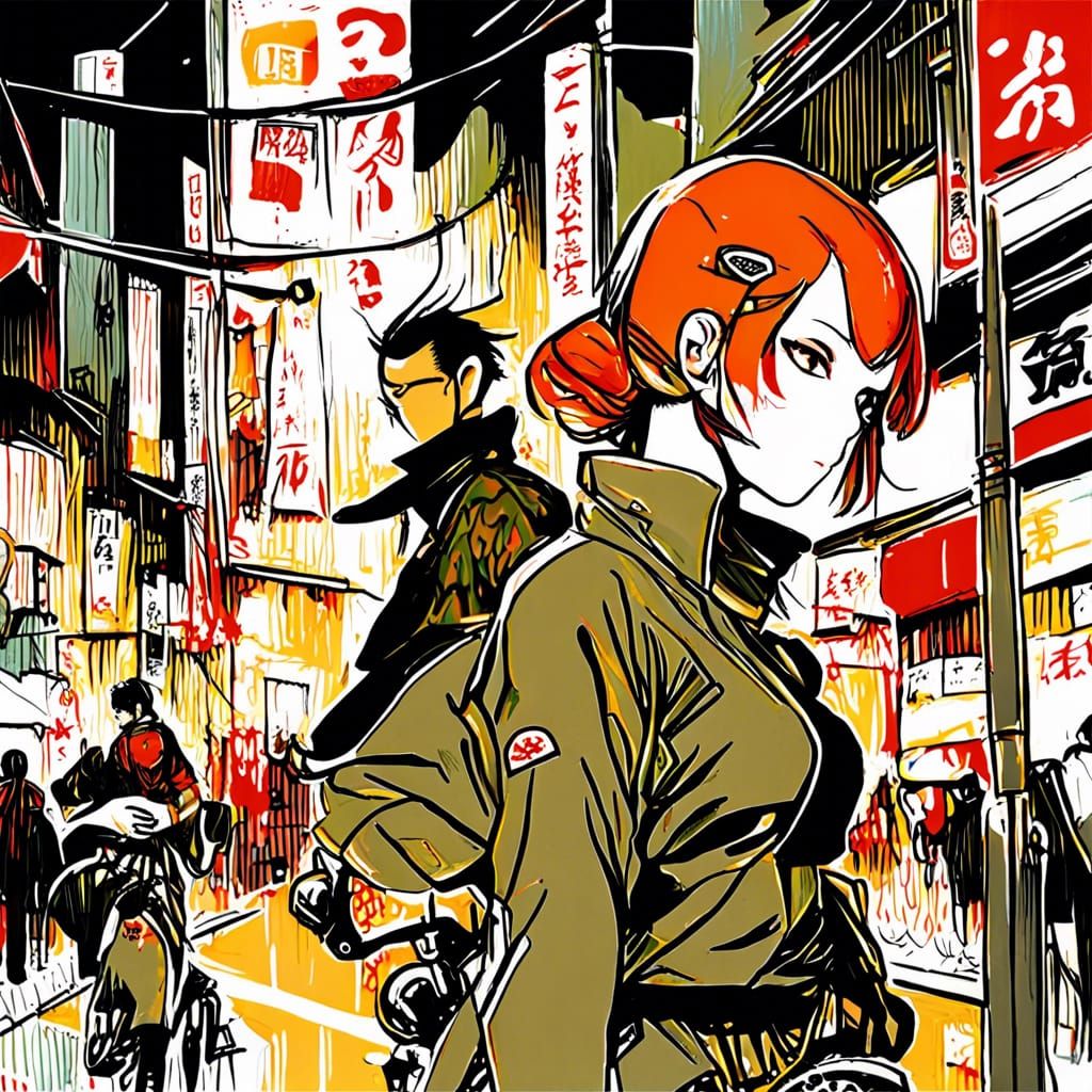 Geisha and Bikers in Tokyo: Yoshida and Shinkawa Style