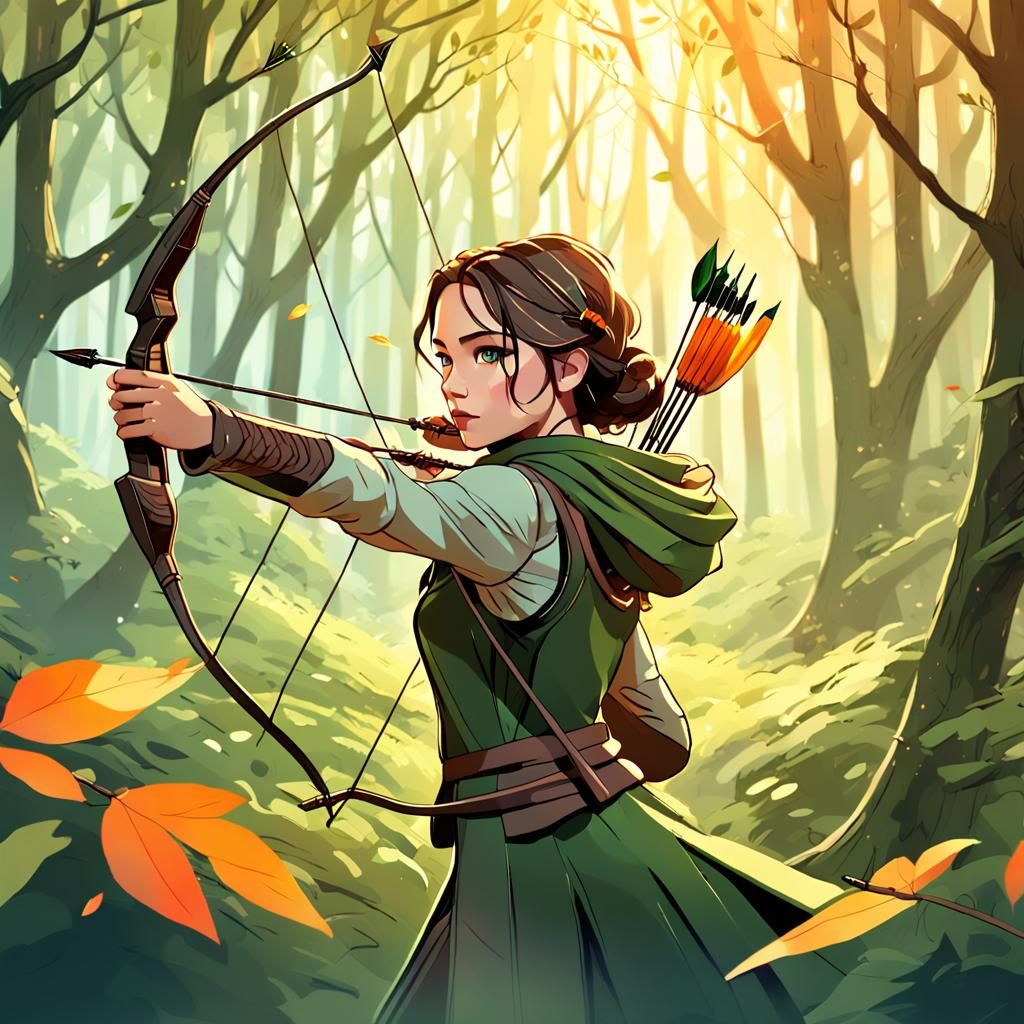 Katniss Everdeen Anime