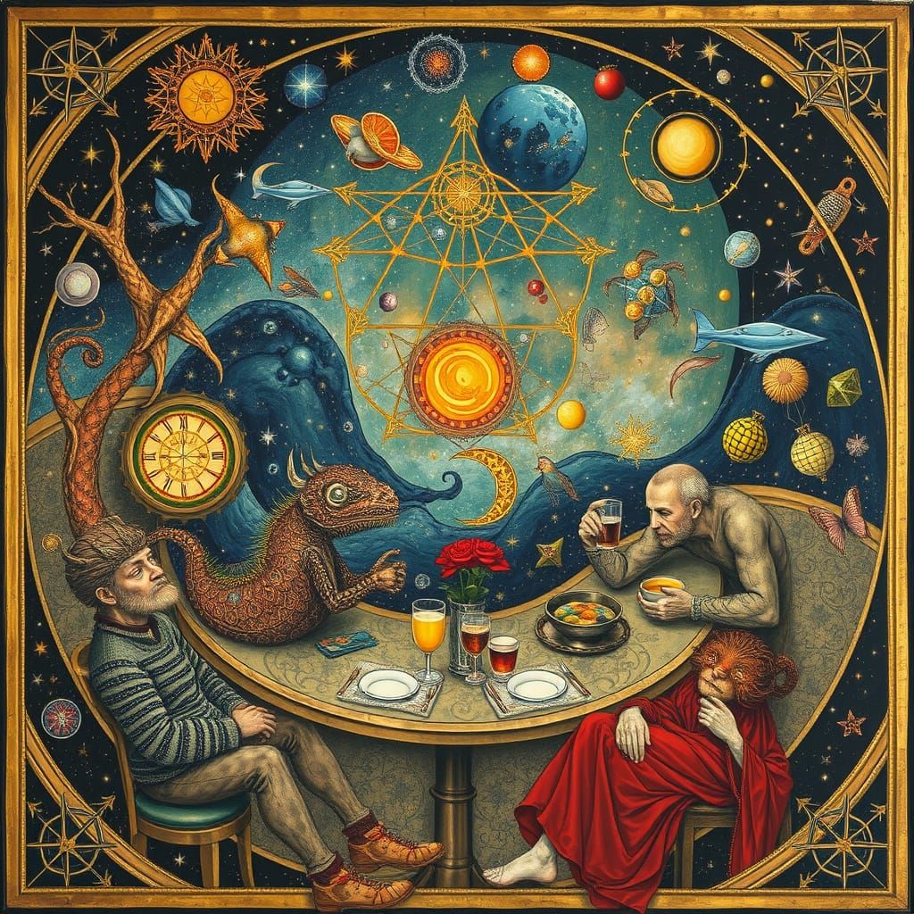 Psychedelic Utopia: Sacred Geometry in a Bizarre Galaxy