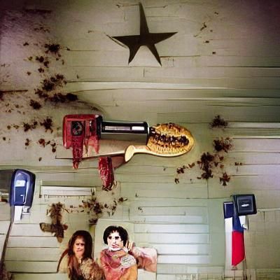 Texas Chainsaw Massacre Inspired AI Art