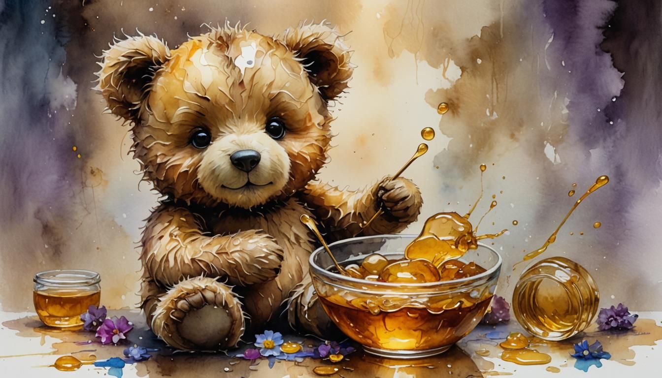 Teddy working on his honey-do list