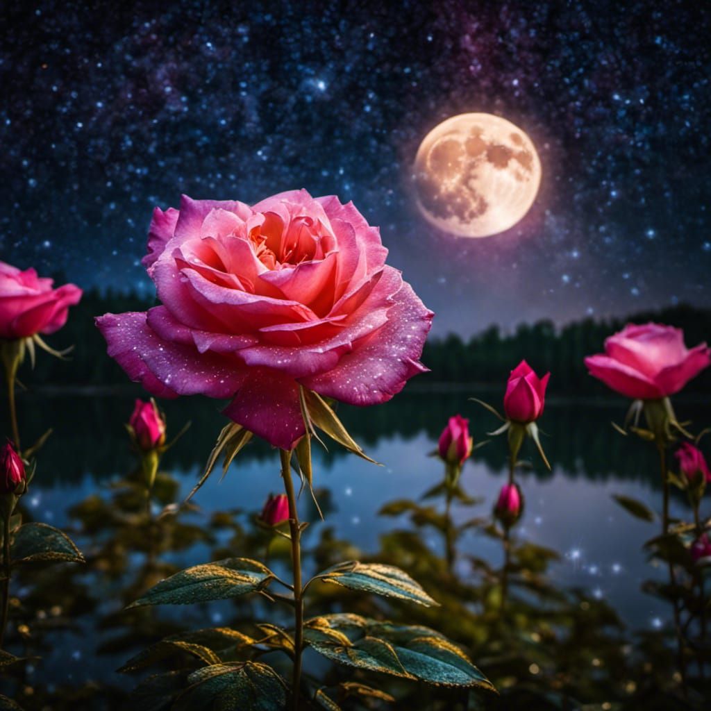 Rare Moon Rose