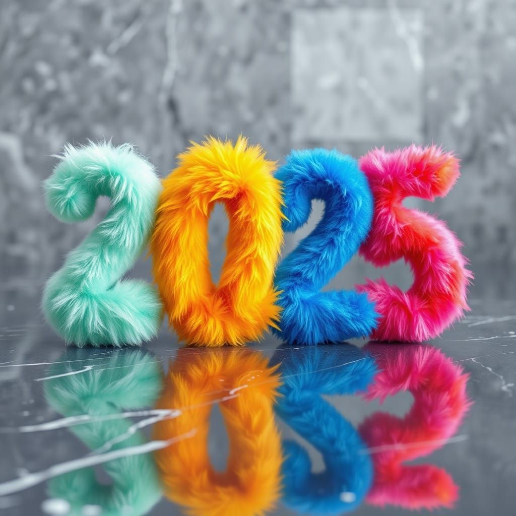 Adorable Chibi Furry Numbers 2025 in Vibrant Colors