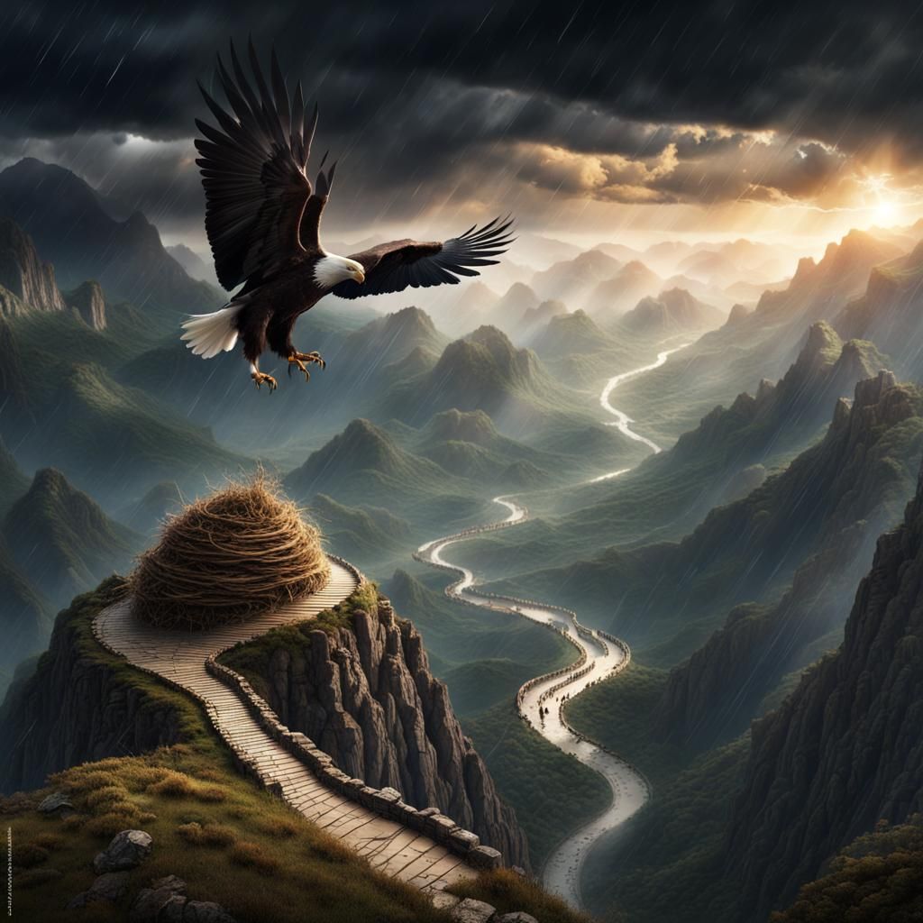 Eagle's Nest Vista: Majestic Mountain Valley