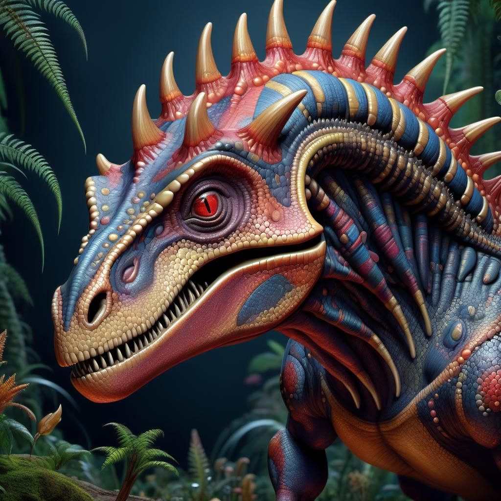 Neural Network Brianosaurus in Detailed 8K Resolution