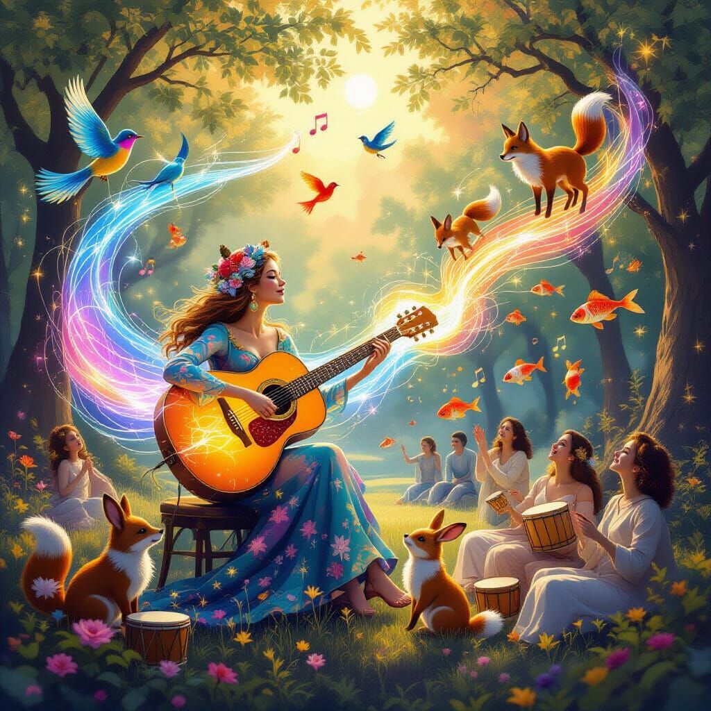 Sharing of music is fun